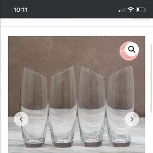 BOMSHBEE SLOANE CHAMPAGNE FLUTES